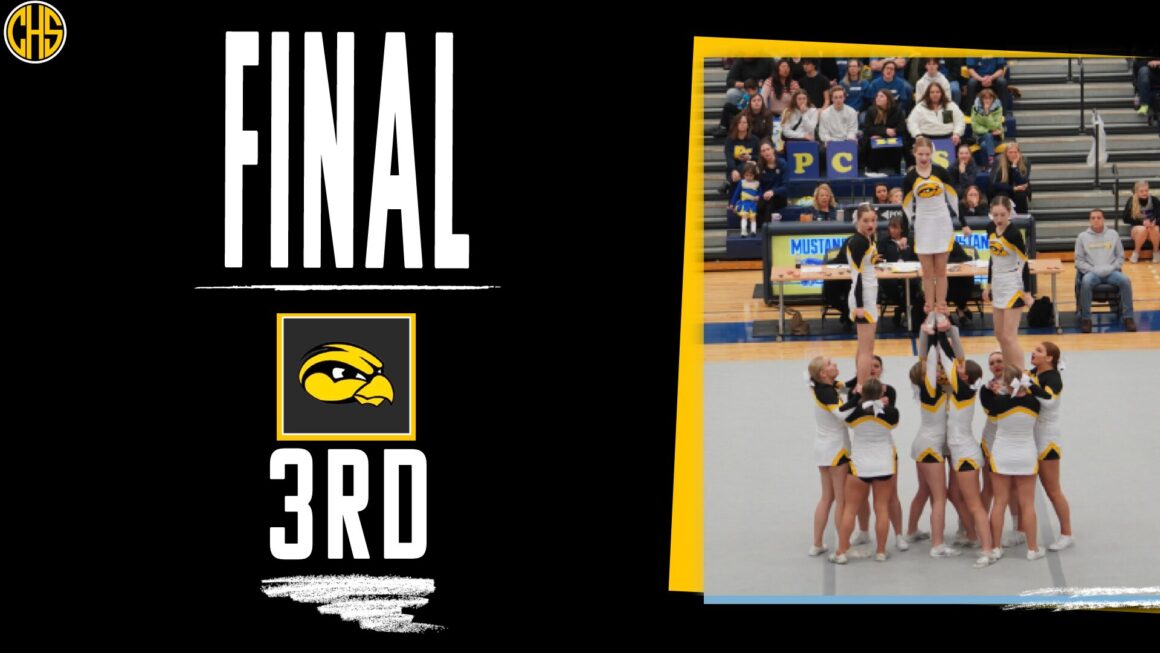 Competitive Cheer placed 3rd at the Otsego Invitational