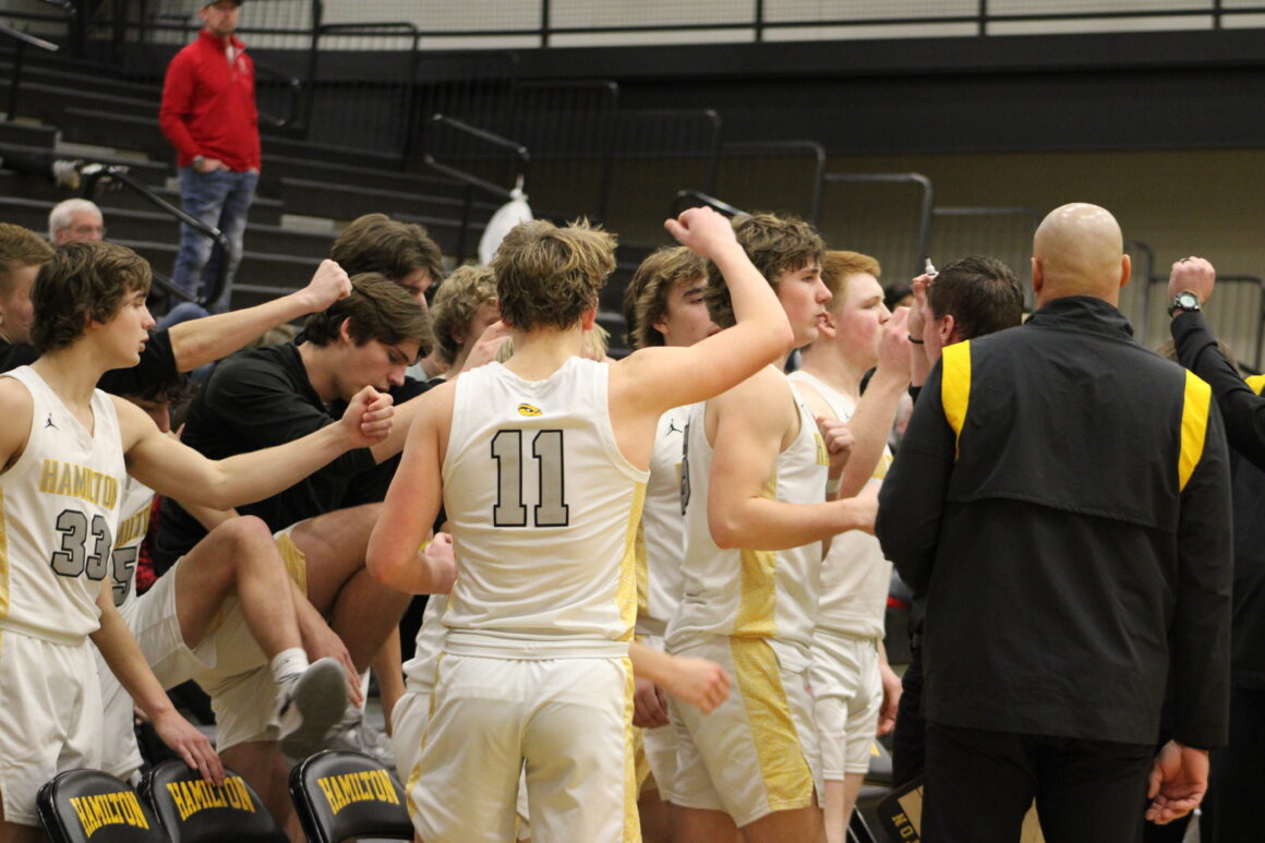 The Boys Basketball Team Comes Second to Spring Lake
