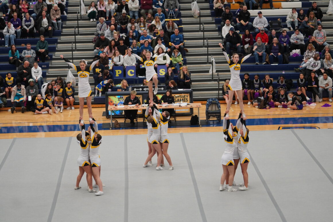 Competitive Cheer Makes A Stand At Portage Central