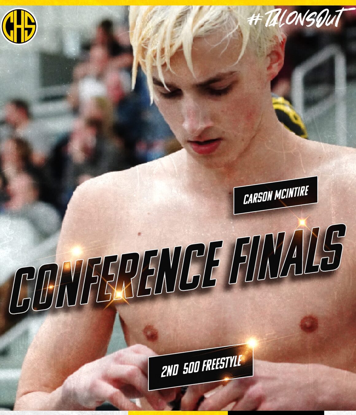 Carson McIntire takes 2nd in the 500 Freestyle