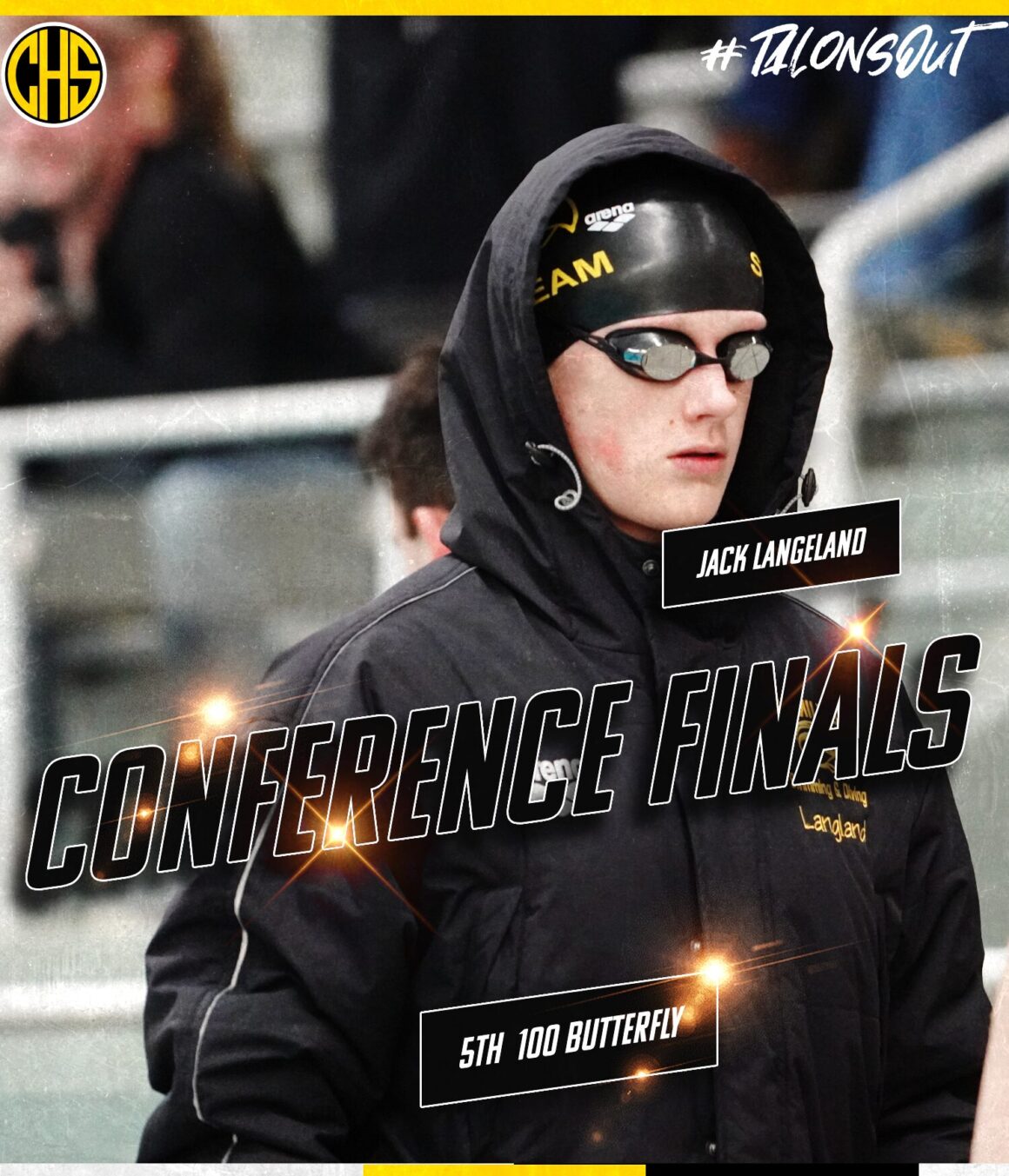Jack Langeland Takes 5th in the 100 Butterfly