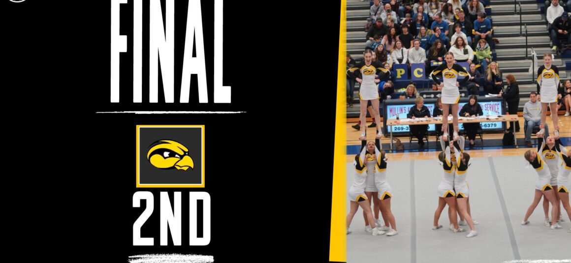 Competitive Cheer Placed 2nd at the Portage Central Cheer Fest