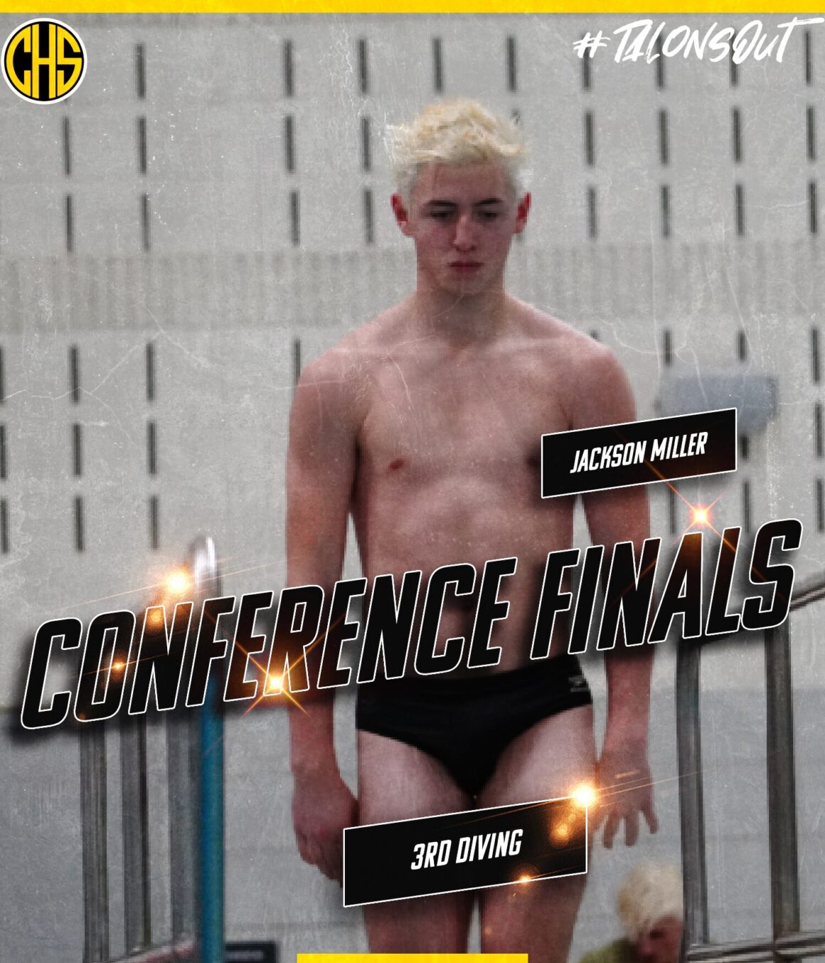 Jackson Miller Takes 3rd in Diving
