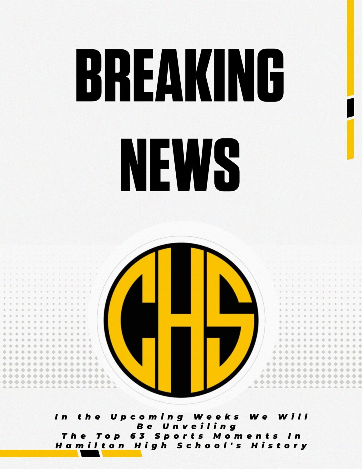 Get Ready to Relive the Top Sports Moments in our High School’s History!