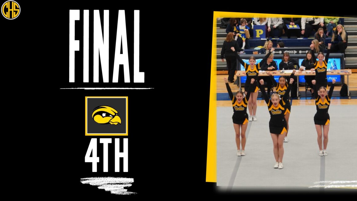 Competitive Cheer placed 4th at the OK Blue Jamboree #3