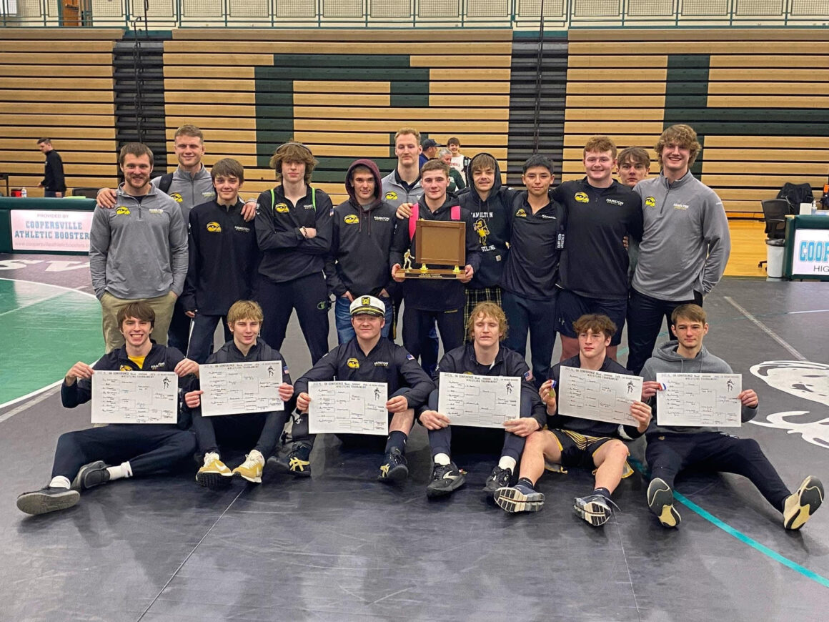 HAMILTON WALKS AWAY WITH FIRST CONFERENCE TITLE SINCE ’13 HAMILTON WALKS AWAY WITH FIRST CONFERENCE TITLE SINCE ’13