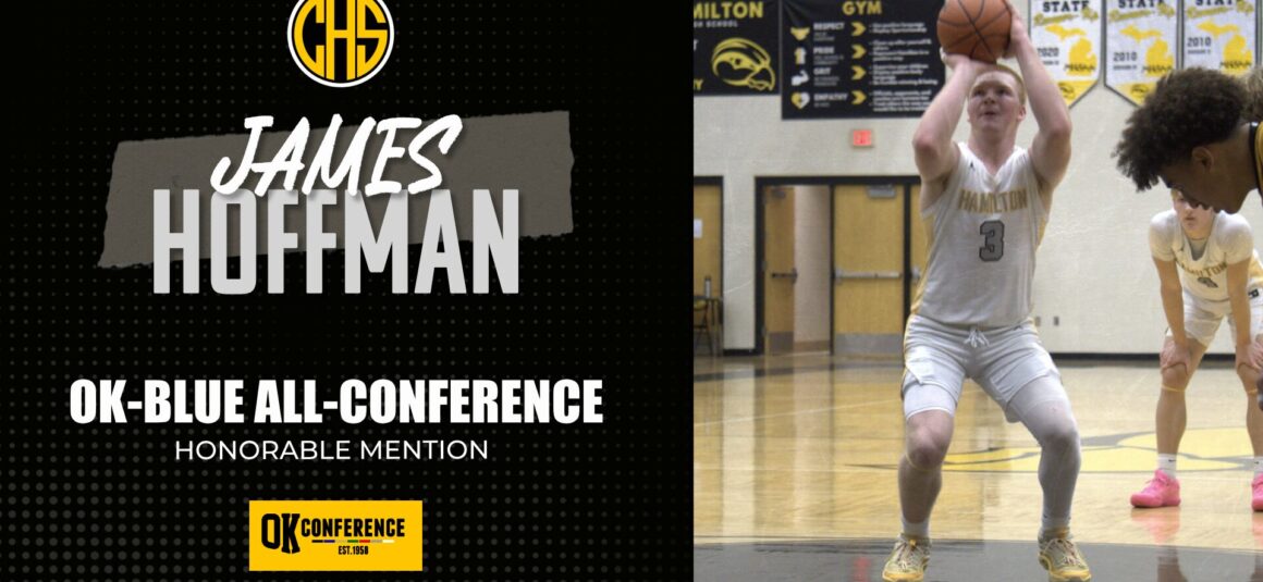 Boys Basketball All-Conference Honorable Mention: James Hoffman