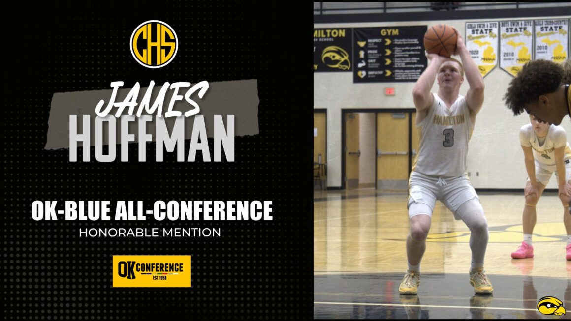Boys Basketball All-Conference Honorable Mention: James Hoffman