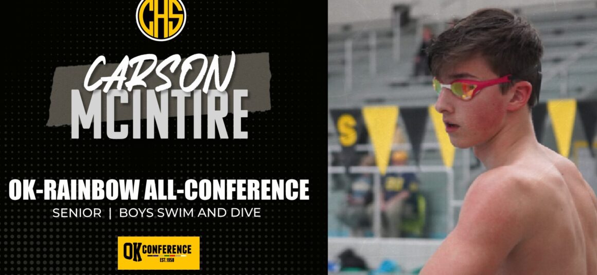 Boys Swim and Dive All-Conference: Carson McIntire