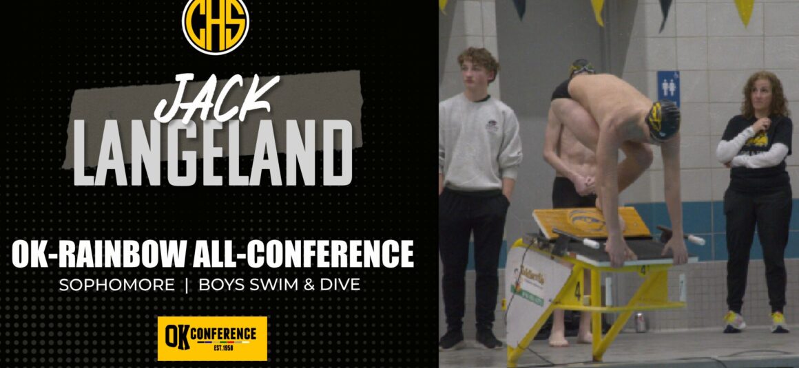 Boys Swim and Dive All-Conference: Jack Langeland