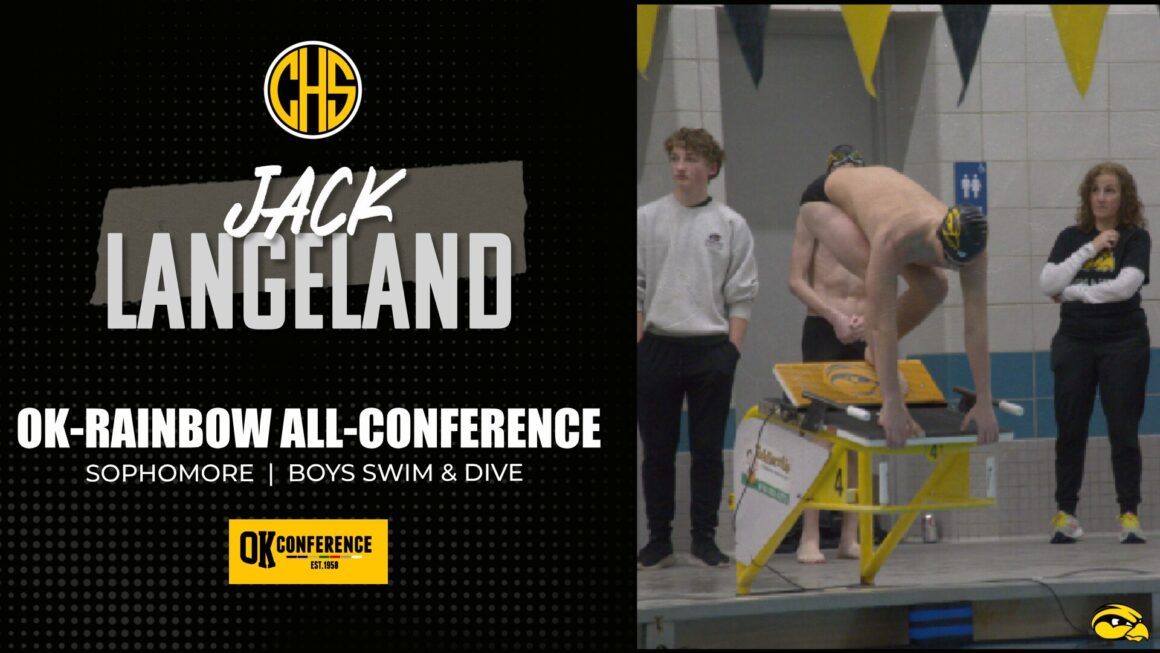 Boys Swim and Dive All-Conference: Jack Langeland