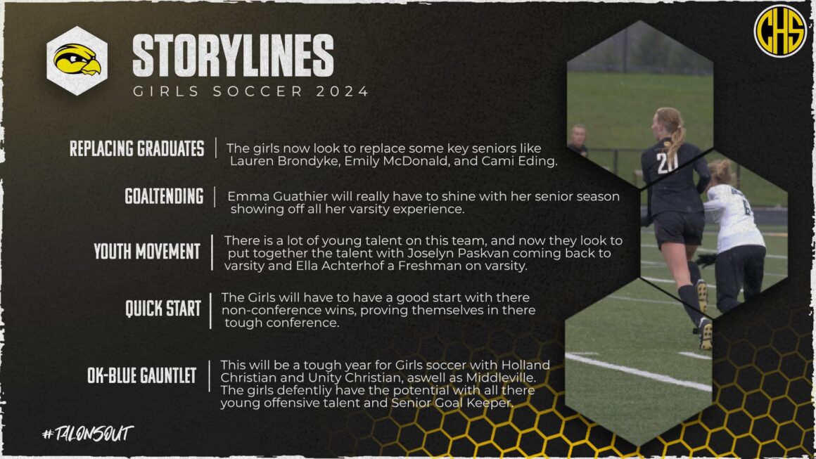 Girls Soccer Build Up: Storylines