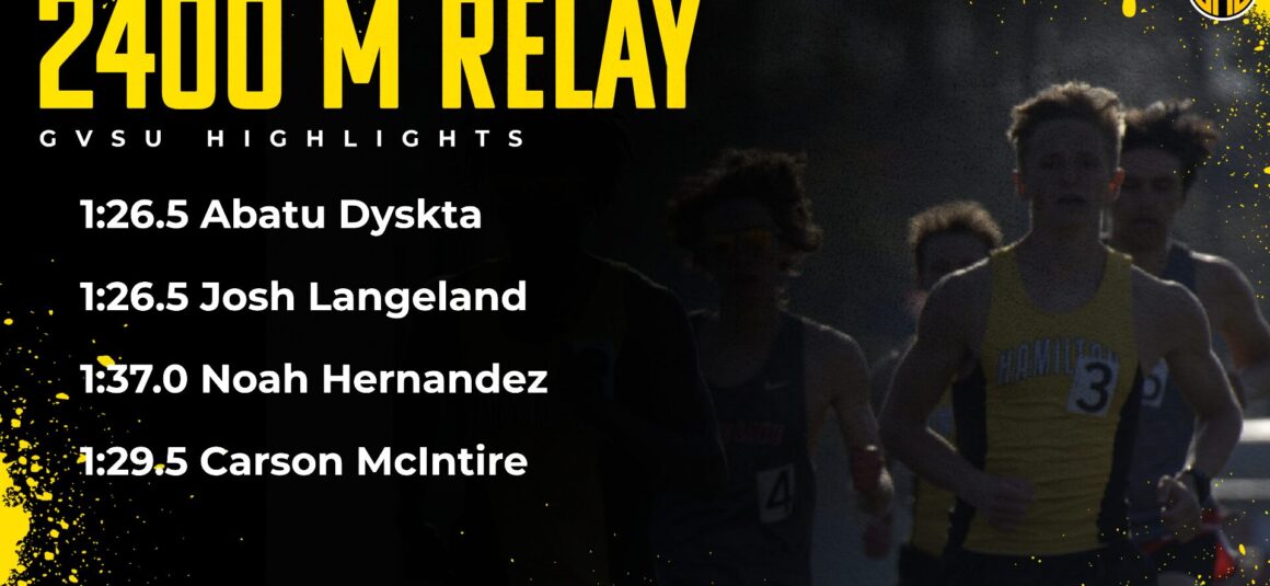 Boys Track 2400 M Relay