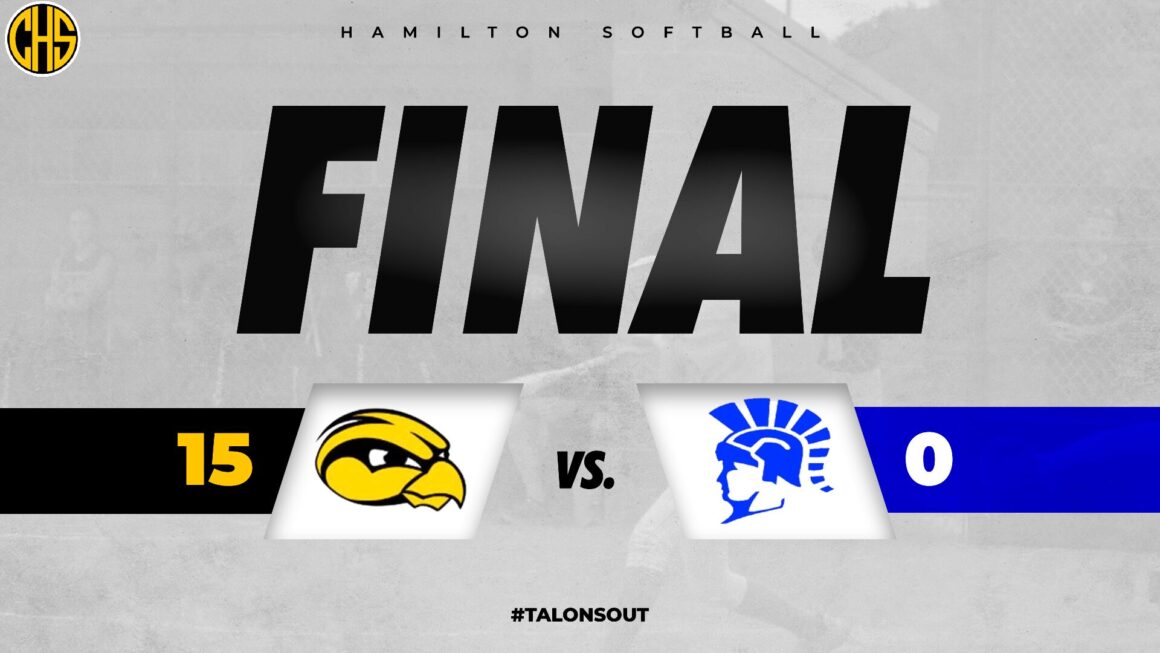 Softball wins the home opener vs Plainwell