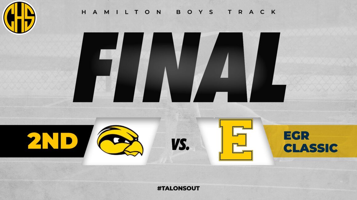 HAMILTON TAKES 2ND IN THE EGR CLASSIC