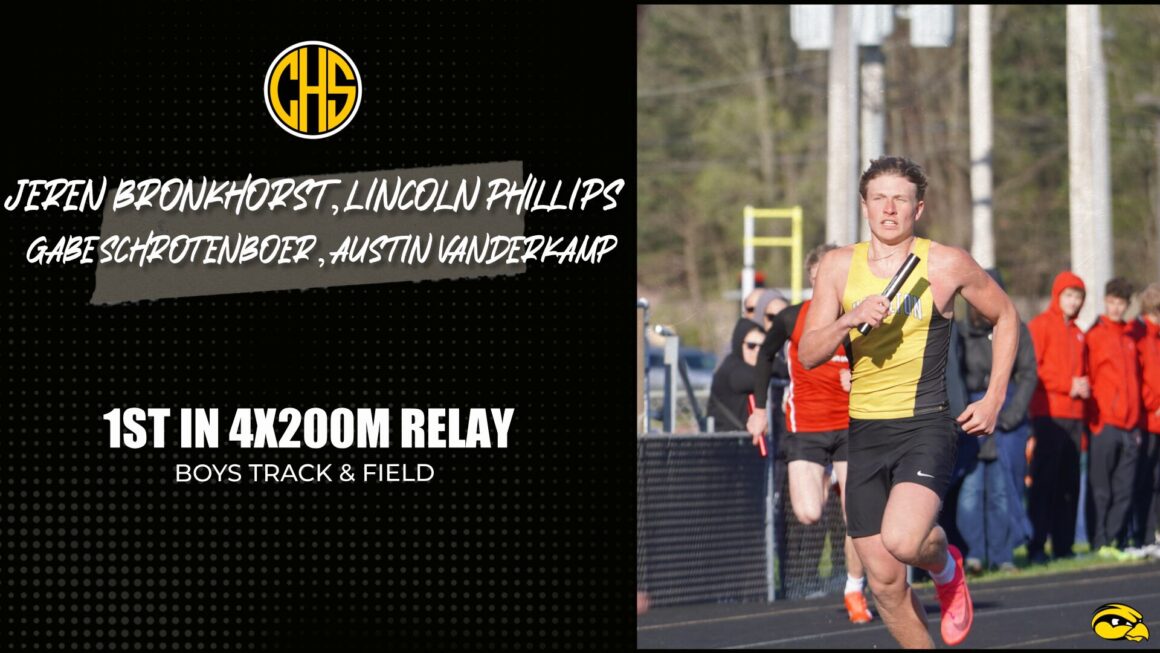 The 4x200m Relay Takes it Home vs Unity Christian
