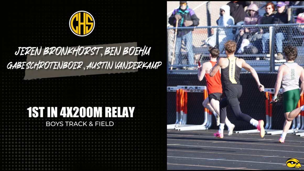 4x200m Relay=Won EGR Clasic