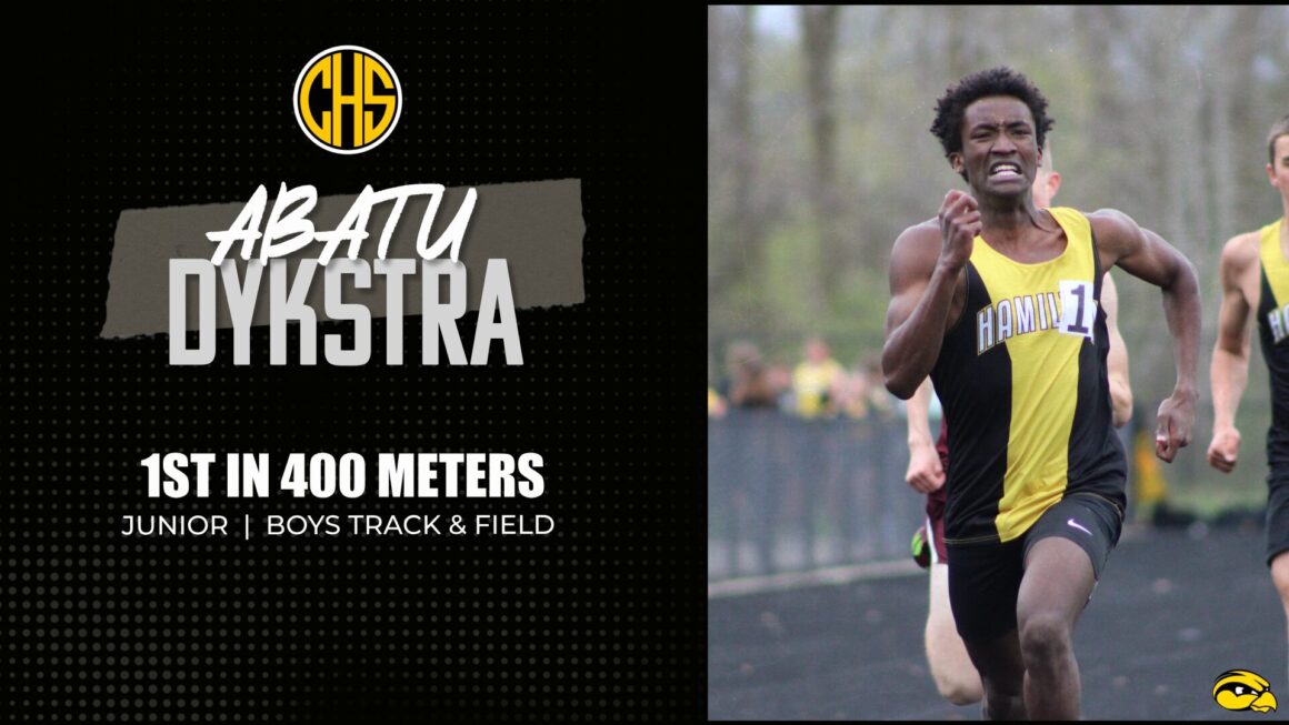 Abatu Dykstra Wins the 400m vs Unity Christian