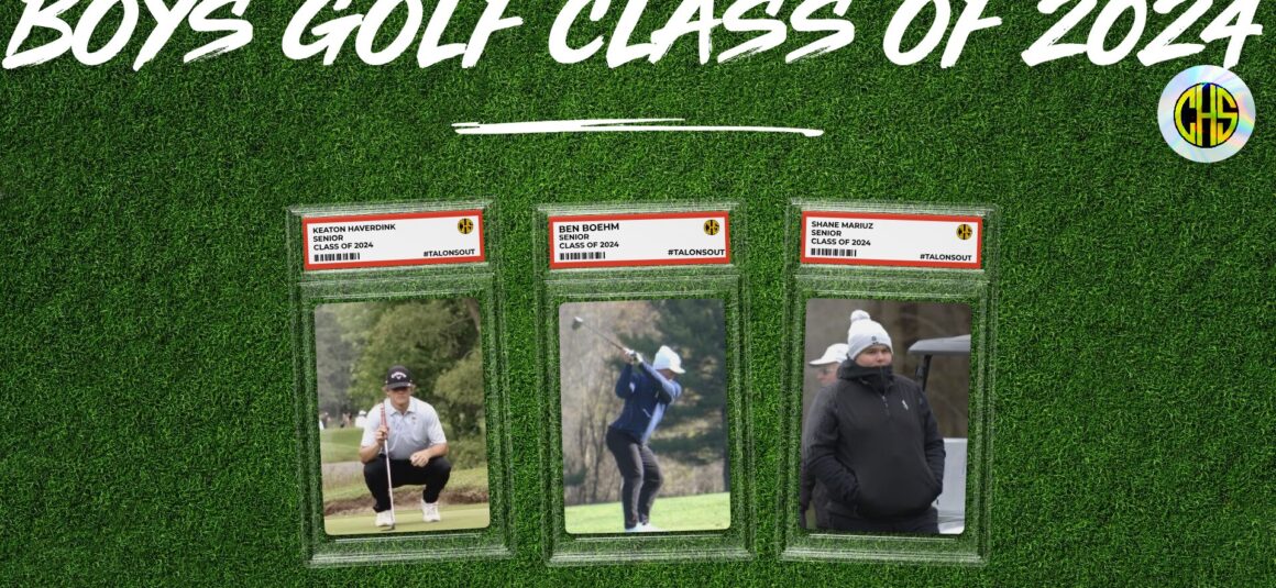 Here is the Boys Golf Class of 2024!