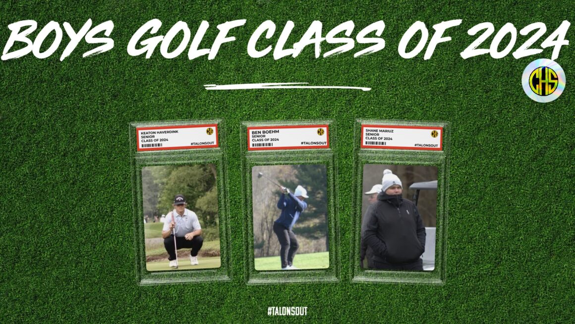 Here is the Boys Golf Class of 2024!