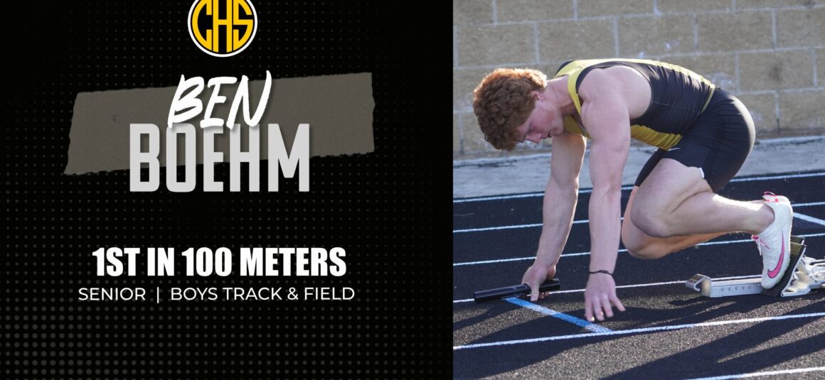 Ben Boehm Ran Away With the 100m at the EGR Classic