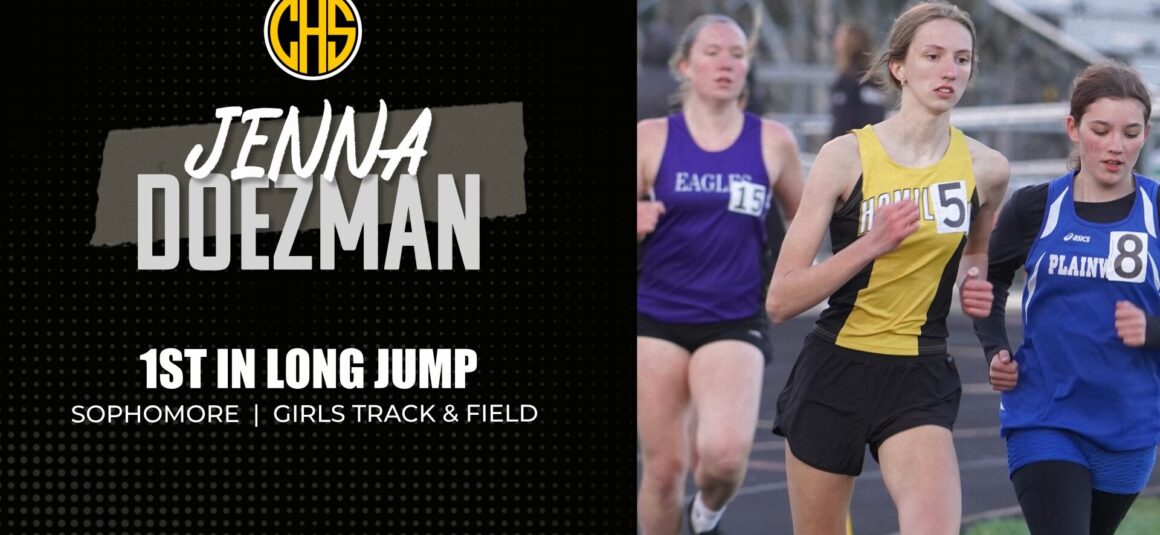 Jenna Doezman Takes 1st in Long Jump at the EGR Classic