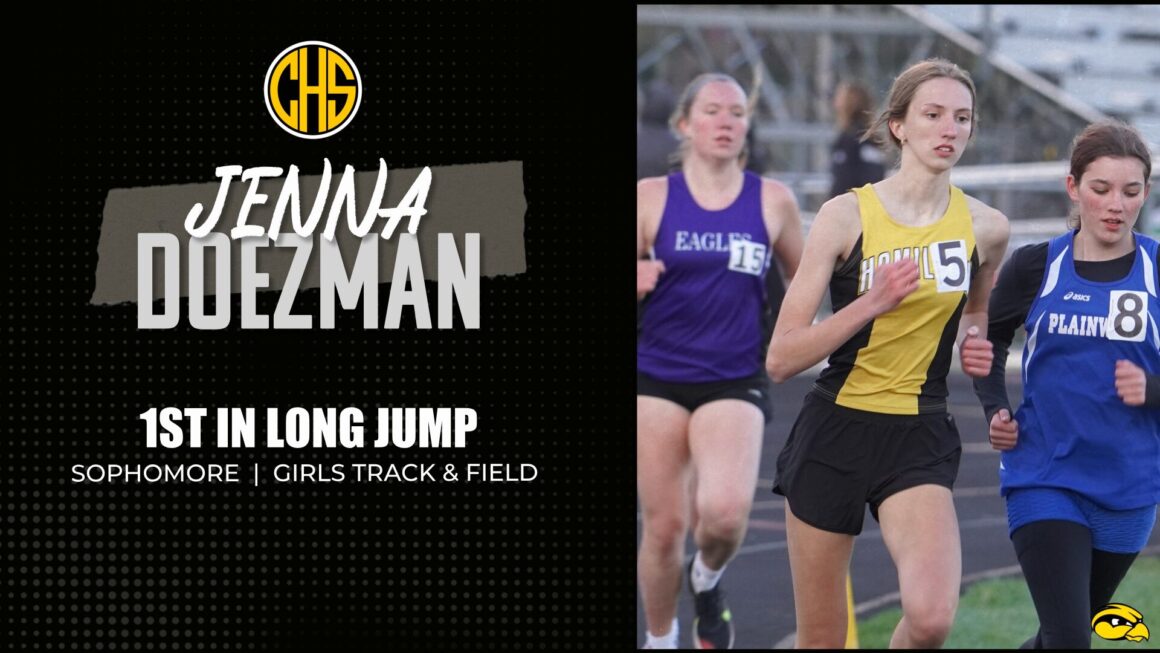 Jenna Doezman Takes 1st in Long Jump at the EGR Classic