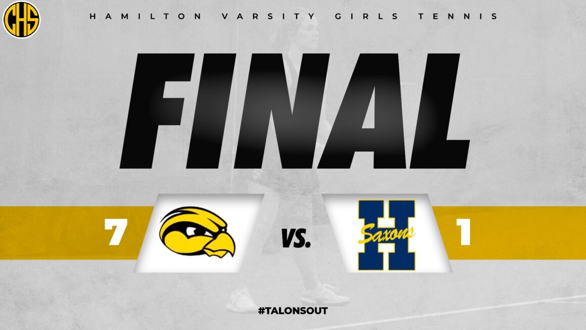 Girls Tennis Final VS Hastings