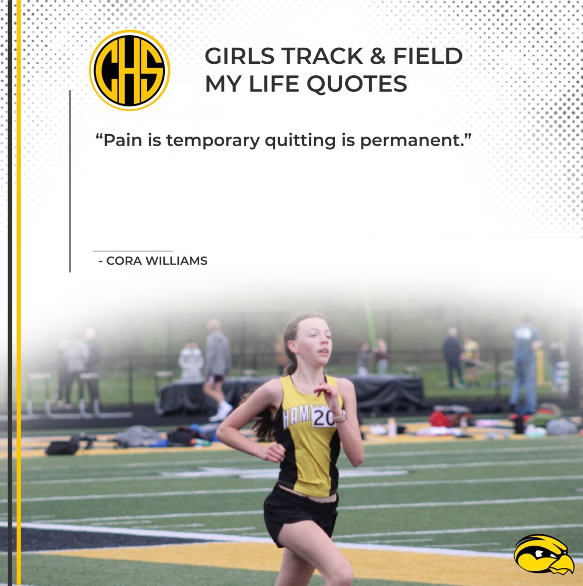 A “My Life Quote” From Freshman  Cora Williams