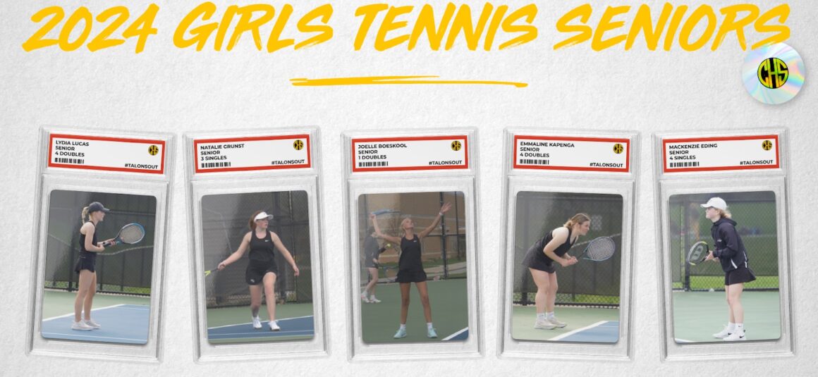 2024 Girls tennis seniors