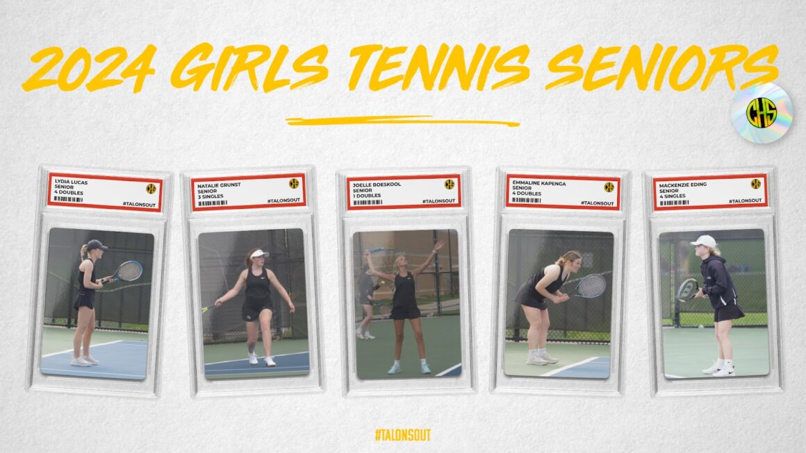 2024 Girls tennis seniors