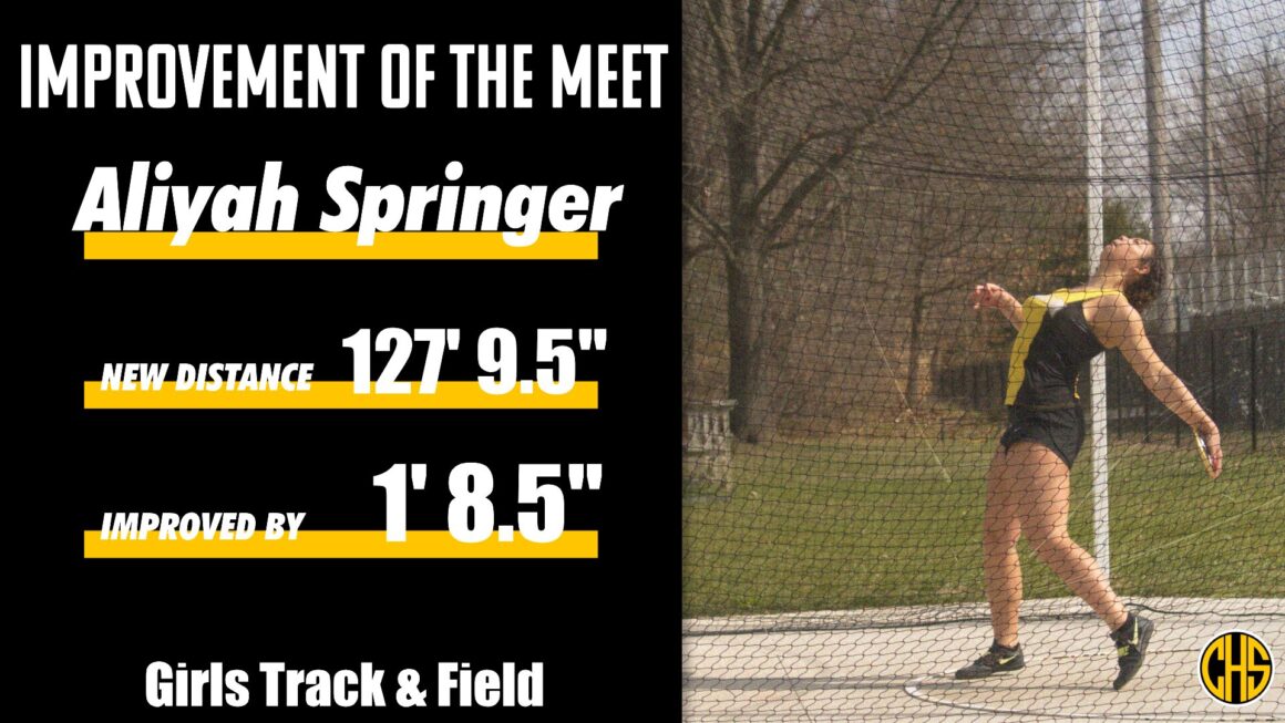 Improvement Of the Meet 4/19