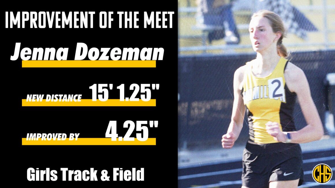 Improvement Of The Meet 4/27