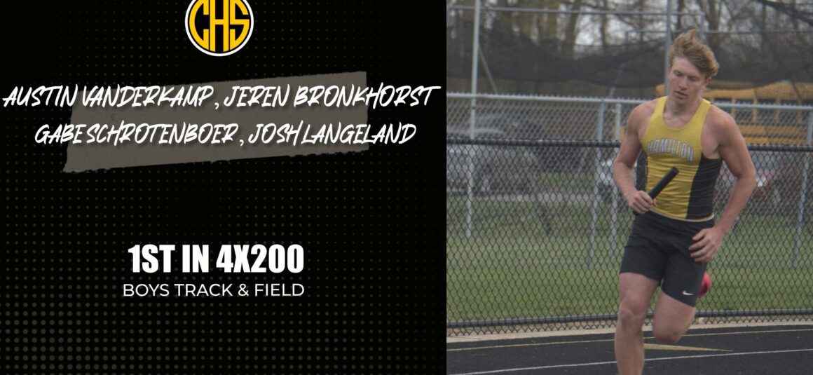 4x200m Relay Wins vs West Catholic