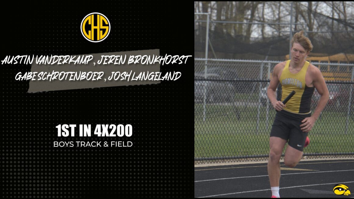 4x200m Relay Wins vs West Catholic