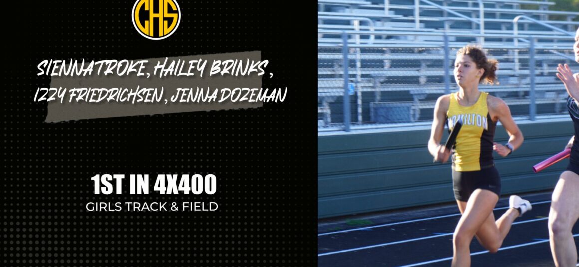 4x400m Relay Team Wins vs Coopersville!