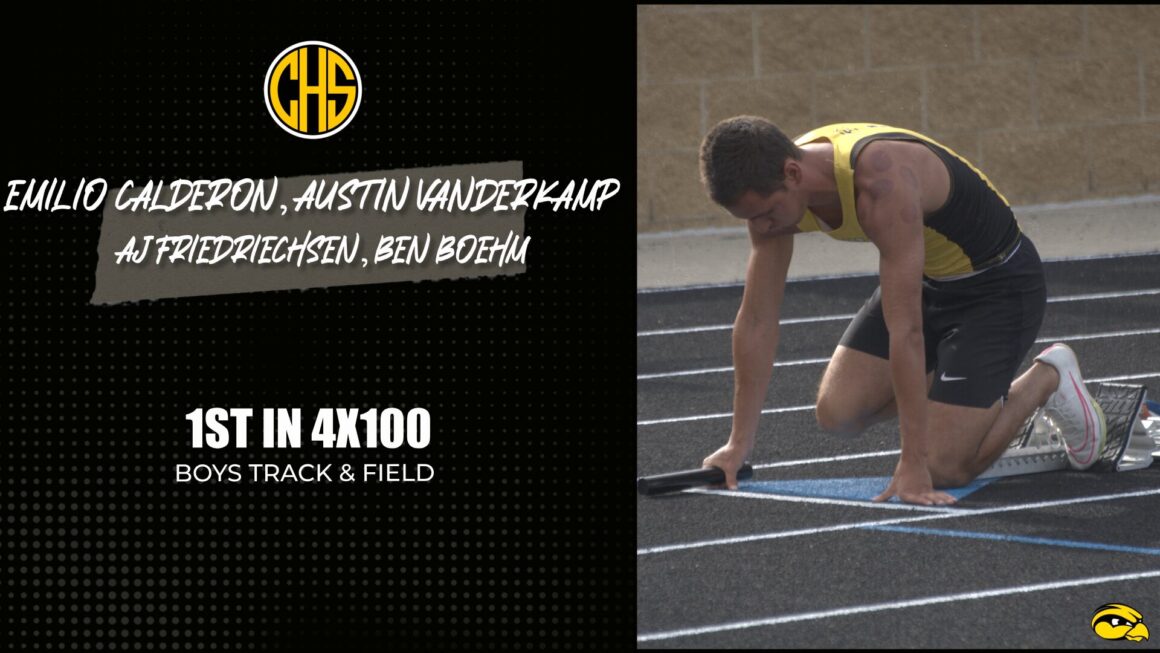 4x100m Relay Teams Wins vs Spring Lake