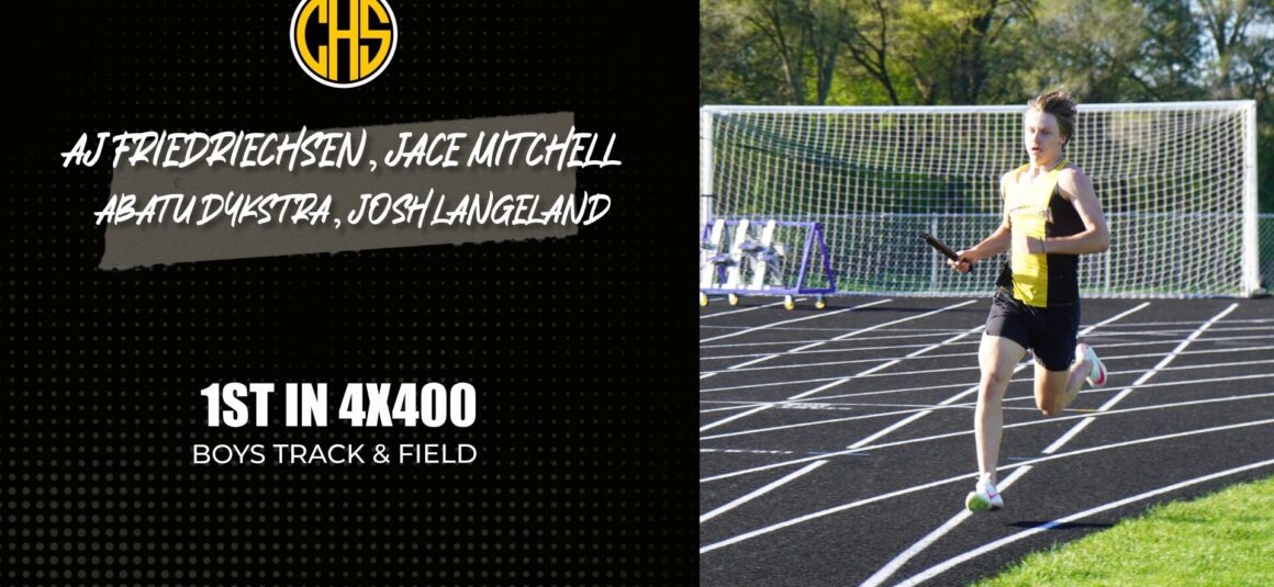 4x400m Relay Gets it Done vs West Catholic