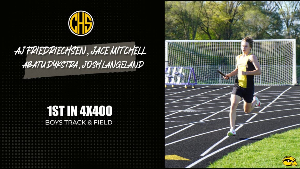 4x400m Relay Gets it Done vs West Catholic
