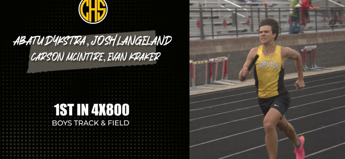 4x800m Relay Team vs Spring Lake