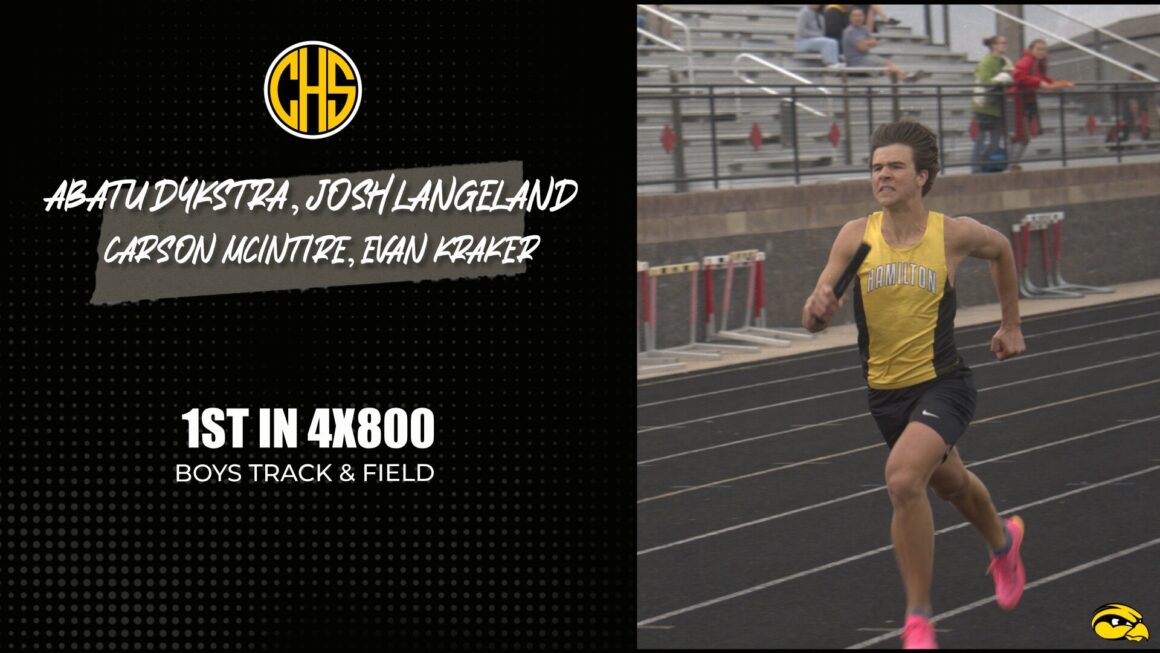 4x800m Relay Team vs Spring Lake