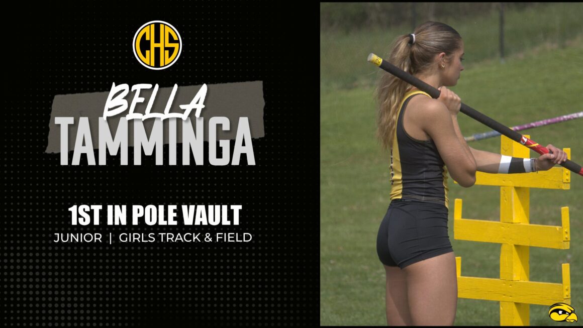 Bella Tamminga Wins Pole Vault vs Spring Lake