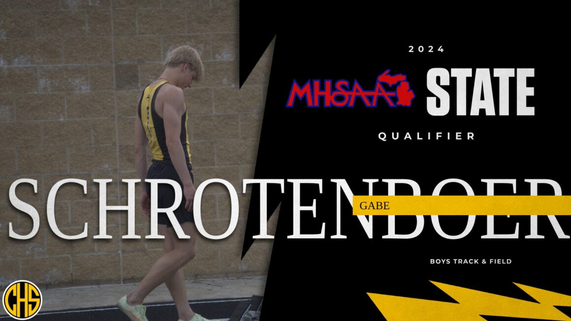 Gabe Schrotenboer Qualified for State!