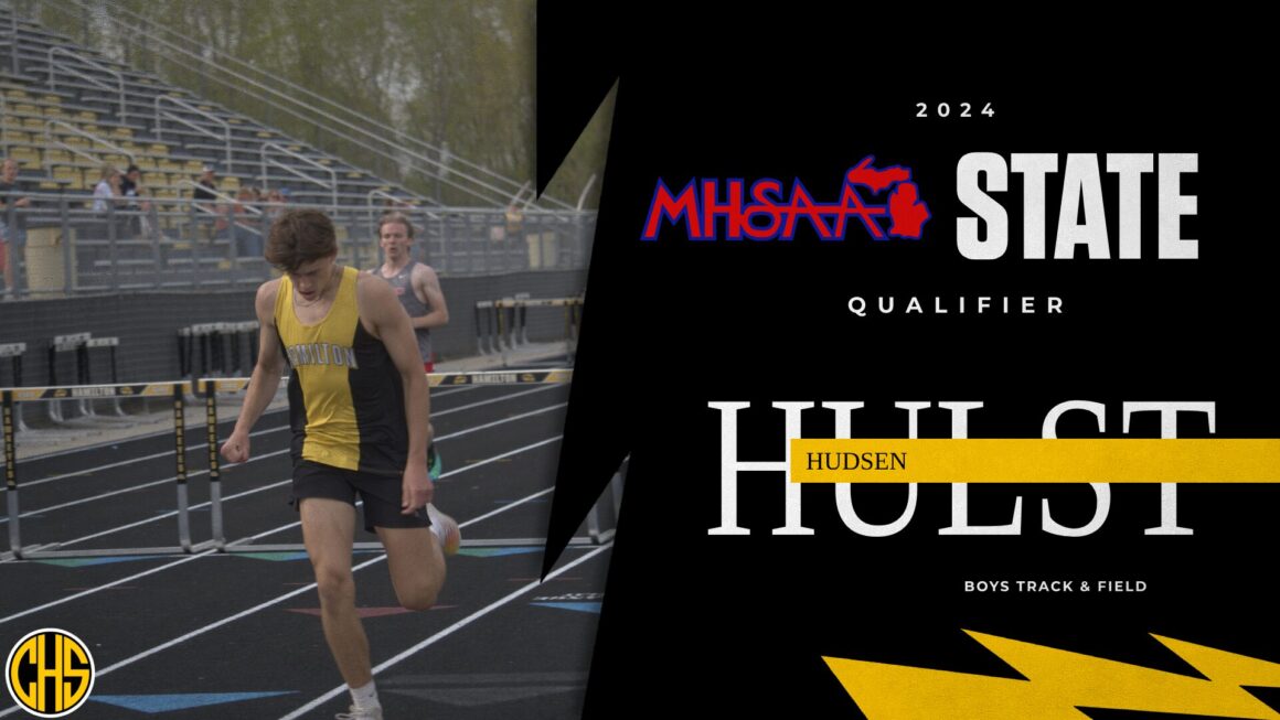 Hudsen Hulst Has Qualified for State!
