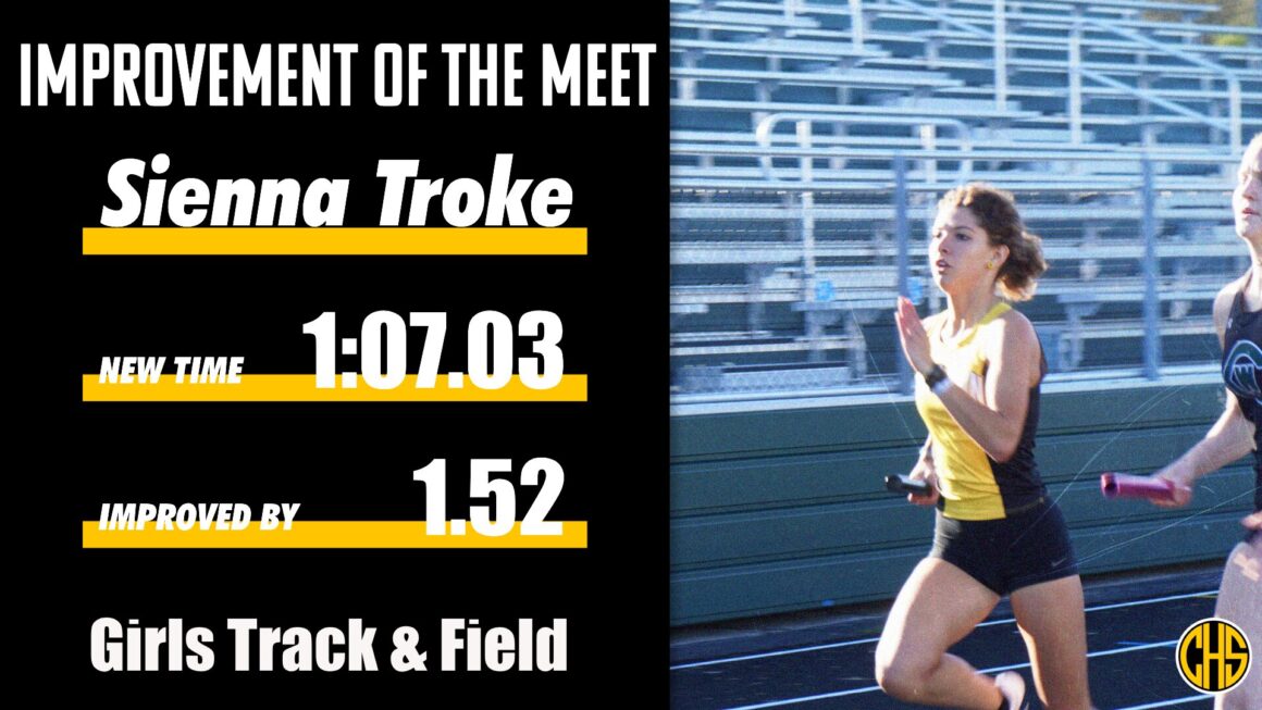 Improvement Of The Meet 4/30
