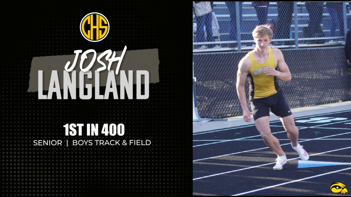 Josh Wins 400m at the OK Blue Conference Meet!