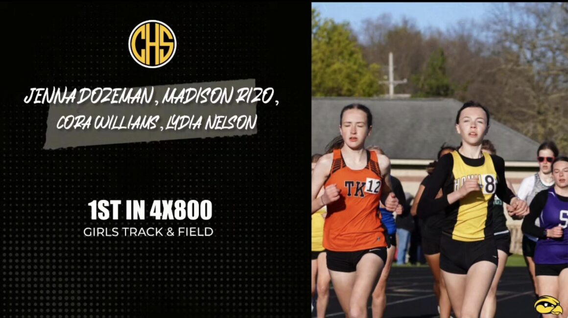 4x800m Relay Team Gets it Done vs West Catholic