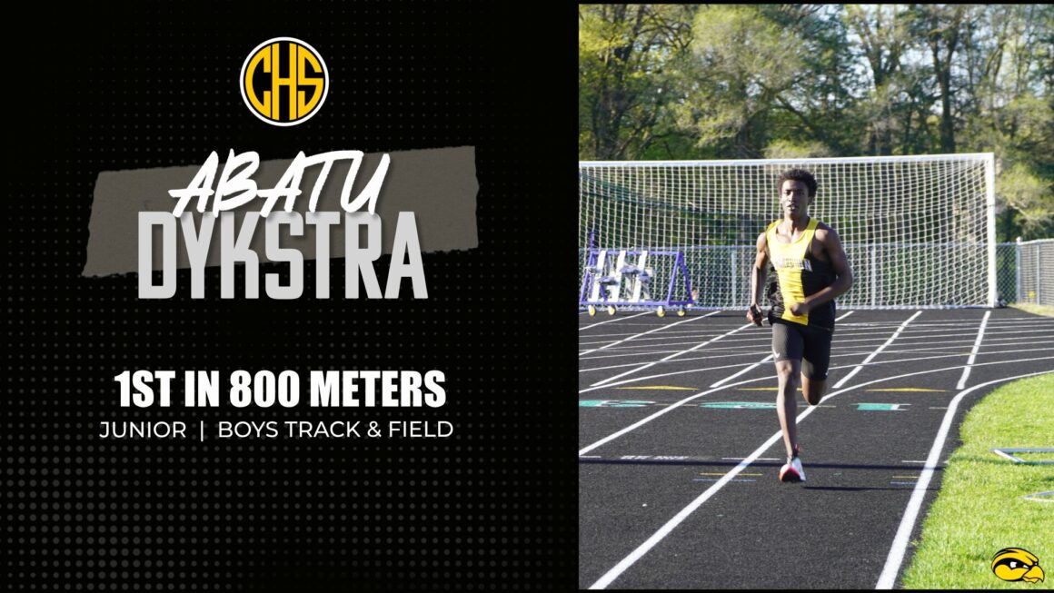 Abatu Dykstra Wins 800m vs West Catholic