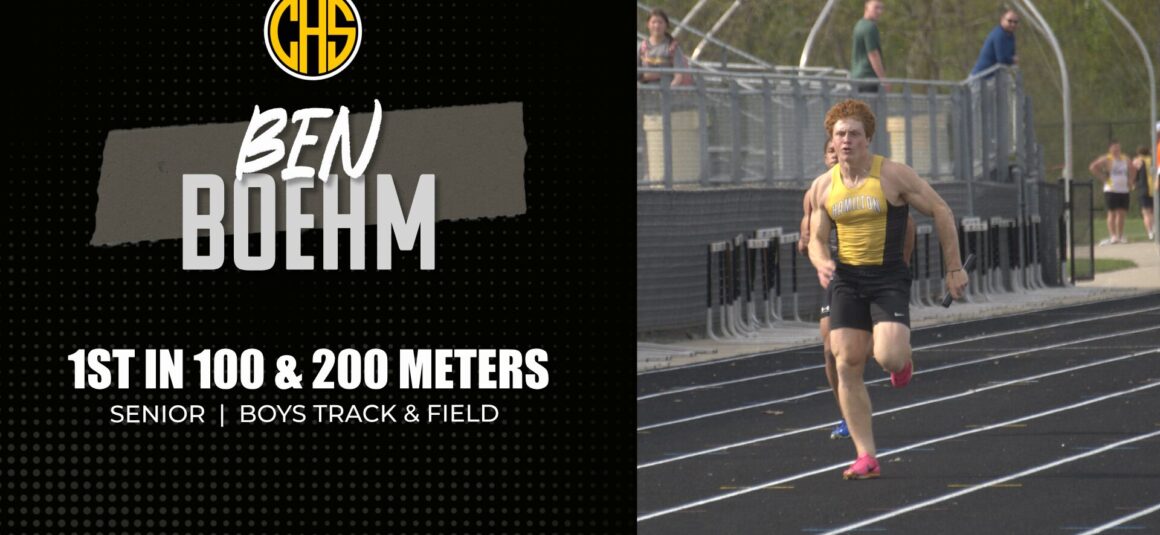Ben Wins Both 100m and 200m vs Spring Lake