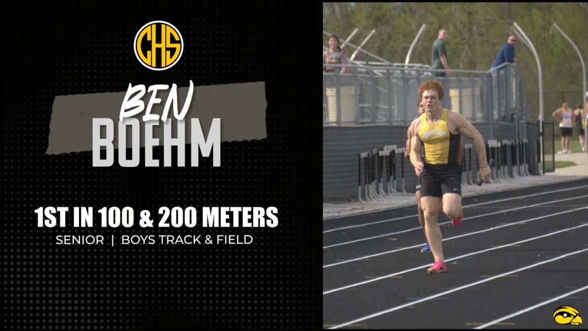 Ben Wins Both 100m and 200m vs Spring Lake